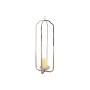 Candleholder Home ESPRIT Silver Crystal Steel 21 x 21 x 62 cm
