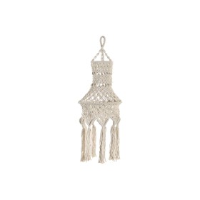 Écran de lampe Home ESPRIT Macramé Urbaine 30 x 30 x 30 cm