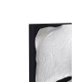 Canvas Home ESPRIT White Black Modern 80 x 4 x 80 cm (2 Units)