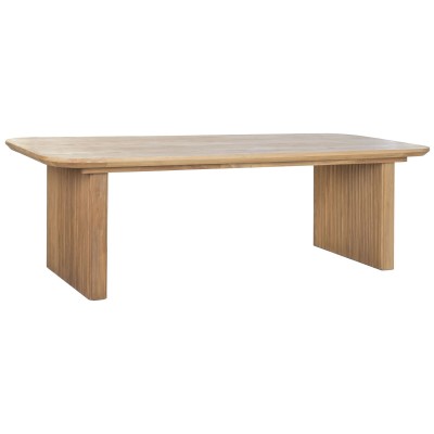 Dining Table Home ESPRIT Teak 250 x 100 x 77 cm