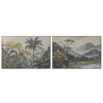 Painting Home ESPRIT Fir 120 x 3 x 80 cm