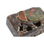 Jewelry box Home ESPRIT Brown Multicolour 15 X 10 X 5,5 CM