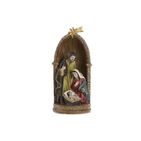 Christmas nativity set Home ESPRIT Multicolour Resin 11 x 10,5 x 22,5 cm