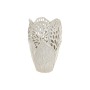 Vase Home ESPRIT White Ceramic Leaf of a plant 23 x 23 x 36 cm
