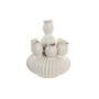 Vase Home ESPRIT Cream Ceramic Mediterranean 18 x 18 x 23 cm