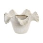 Vase Home ESPRIT White Ceramic 30 x 30 x 18 cm