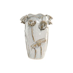 Vase Home ESPRIT Bleu Blanc Céramique 27 x 27 x 35 cm