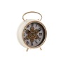 Horloge de table Home ESPRIT Blanc Doré Scandi