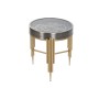 Side table Home ESPRIT Golden Silver 50 x 50 x 54 cm