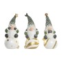 Décorations de Noël Home ESPRIT Blanc Vert Doré Gnome 23 X 21,5 X 55 CM (3 Unités)