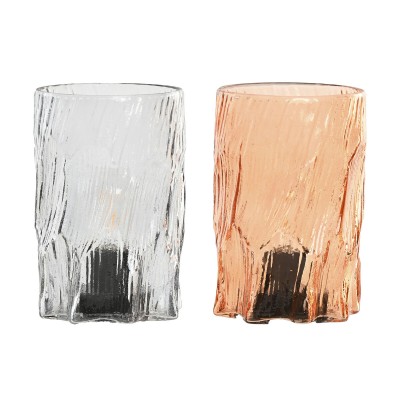 Lighting decoration Home ESPRIT Crystal Urban 10 x 10 x 16 cm (2 Units)