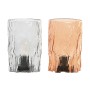 Décoration lumineuse Home ESPRIT Verre Urbaine 10 x 10 x 16 cm (2 Unités)