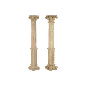 Decorative Figure Home ESPRIT Natural Column Stripped 30 X 30 X 200 CM