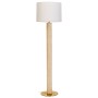 Floor Lamp Home ESPRIT Beige Golden 220 V 42 X 42 X 152 CM