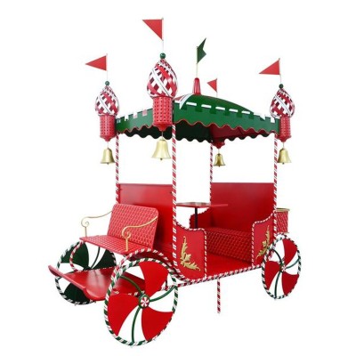 Christmas bauble Home ESPRIT White Red Green Golden 267 X 131 X 280 CM