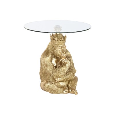 Side table Home ESPRIT Golden 60 x 60 x 59 cm