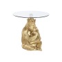 Side table Home ESPRIT Golden 60 x 60 x 59 cm