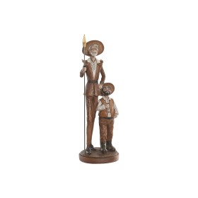 Figurine Décorative Home ESPRIT Marron 14 X 13 X 38,5 CM