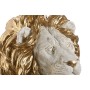 Decorative Figure Home ESPRIT White Golden Lion 80 x 36 x 39 cm