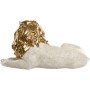 Decorative Figure Home ESPRIT White Golden Lion 80 x 36 x 39 cm
