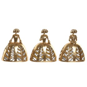 Decorative Figure Home ESPRIT Golden 20,5 X 13 X 25 CM (3 Units)