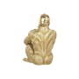 Figurine Décorative Home ESPRIT Doré Gorille 44 X 38 X 61,5 CM
