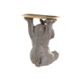 Decorative Figure Home ESPRIT Grey Golden Elephant 30,5 X 23 X 34,5 CM
