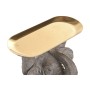 Decorative Figure Home ESPRIT Grey Golden Elephant 30,5 X 23 X 34,5 CM