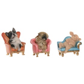 Figurine Décorative Home ESPRIT Multicouleur 15 X 9,5 X 14 CM (3 Unités)