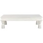 Centre Table Home ESPRIT White 70 x 107 x 45 cm