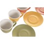 Coffee Set Home ESPRIT Multicolour Porcelain Modern 100 ml 6 Pieces