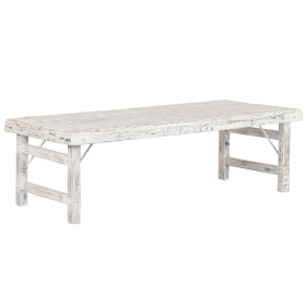 Table Basse Home ESPRIT Blanc 148 X 69 X 47 CM