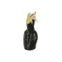 Vase Home ESPRIT Jaune Noir Céramique Tropical 19 X 10 X 25 CM