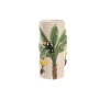 Vase Home ESPRIT Vert Beige Céramique Oiseaux Tropical 12 x 12 x 22 cm