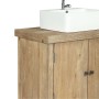 meuble bas pour lavabo Home ESPRIT Céramique Bois de manguier 81 X 56 X 78 CM