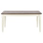 Dining Table Home ESPRIT Brown Cream Mango wood MDF Wood 160 x 90 x 76 cm