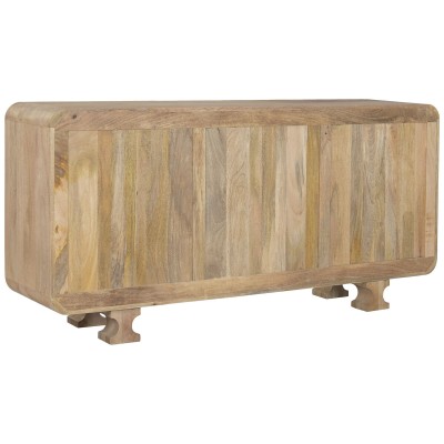Buffet Home ESPRIT Verre Bois de manguier 175 X 40 X 85 CM