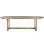 Dining Table Home ESPRIT Grey Teak 240 x 100 x 76 cm