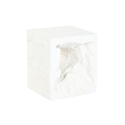 Table d'appoint Home ESPRIT Blanc 40 x 40 x 46 cm