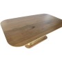 Dining Table Home ESPRIT Golden Brass Mango wood 210 x 110 x 76 cm