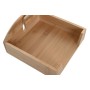 Napkin holder Home ESPRIT Natural Bamboo 19 x 21 x 8,8 cm