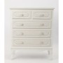 Coiffeuse Home ESPRIT Blanc ABS Miroir Bois MDF 75 x 42 x 140 cm