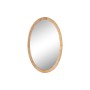 Wall mirror Home ESPRIT Natural Scandi 53 X 4,5 X 85 CM