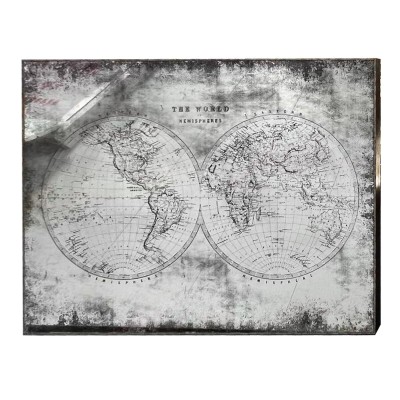 Miroir mural Home ESPRIT Noir Doré Vintage 90 x 4 x 60 cm 90 x 3,5 x 60 cm