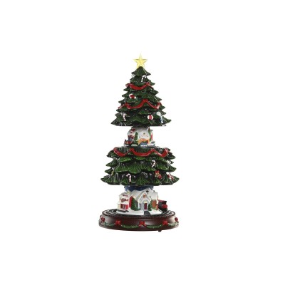 Sapin de Noël Home ESPRIT Multicouleur polypropylène Musical
