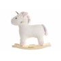 Rocking Chair Home ESPRIT White Natural Unicorn
