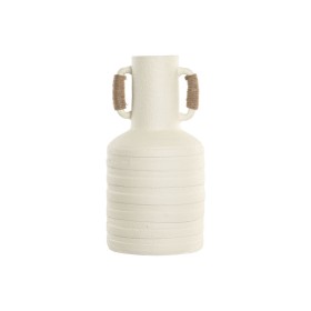 Vase Home ESPRIT White Light brown Terracotta