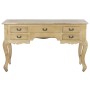 Desk Home ESPRIT White Natural Wood