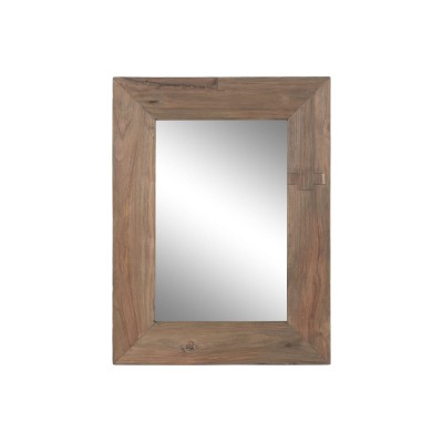 Wall mirror Home ESPRIT Natural Modern 60 x 3 x 80 cm