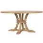Dining Table Home ESPRIT Natural Wood 150 x 150 x 76 cm